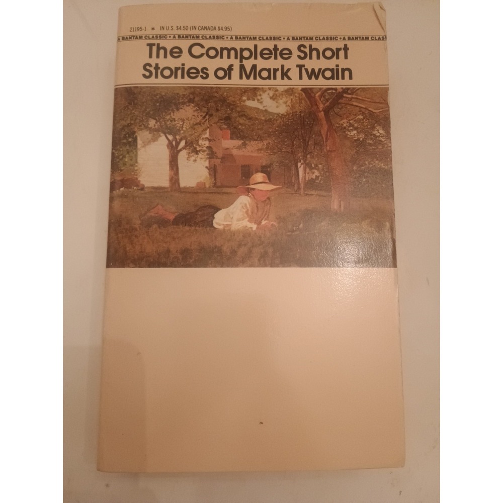 THE COMPLETE SHORT STORIES OF MARK TWAIN 1983 Bantam paperback Vintage